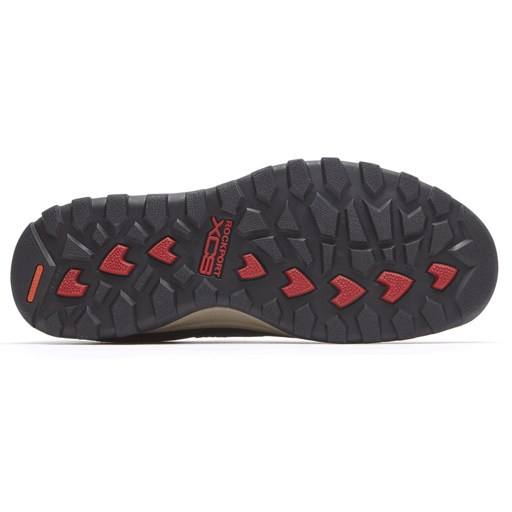 Rockport Singapore Mens Sandals - Trail Technique Adjustable Velcro Black - MK7548160